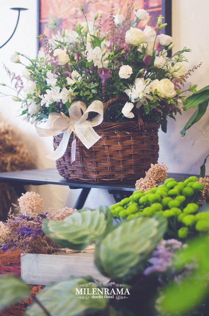 Arreglo floral para Fernando García, asistente de diseño de Oscar de la Renta